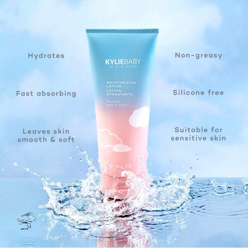 KYLIEBABY By Kylie Jenner Moisturizing Lotion, 8 OZ Tube, NWT.